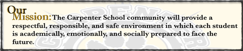 Carpenter Mission Statement 