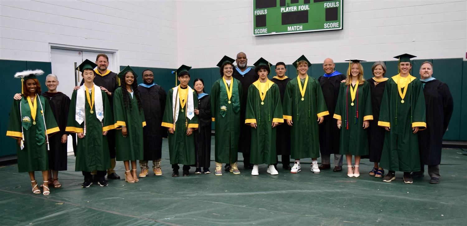 Staff members who have kids at Huron who graduated