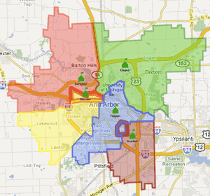 middle school boundary map 