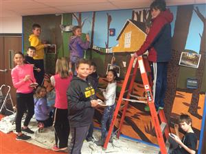 Fifth grade murals 