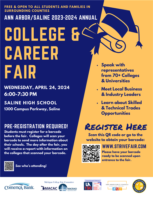 College & Career Fair Flyer