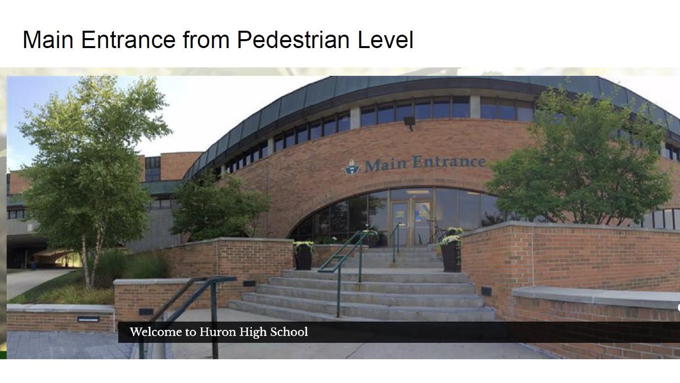 Huron Main Entrance