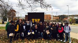 Western Michigan University visit group 