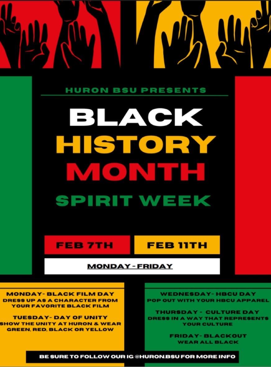 Black History Month Spirit Week
